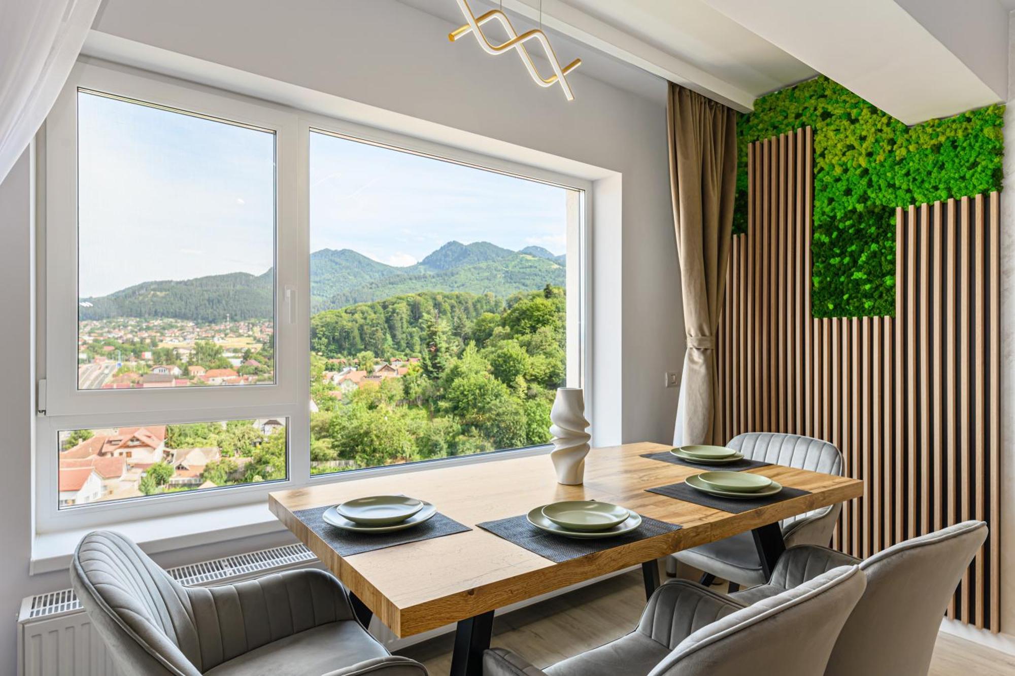 Mountain View Retreat Apartment - Brasov Luaran gambar